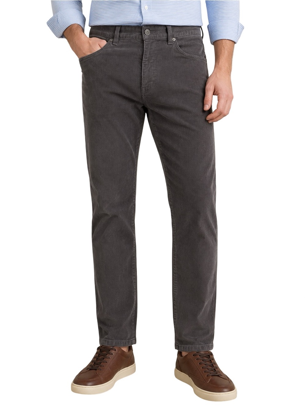 Peter Millar Superior Men’s Soft Gray Corduroy Pants